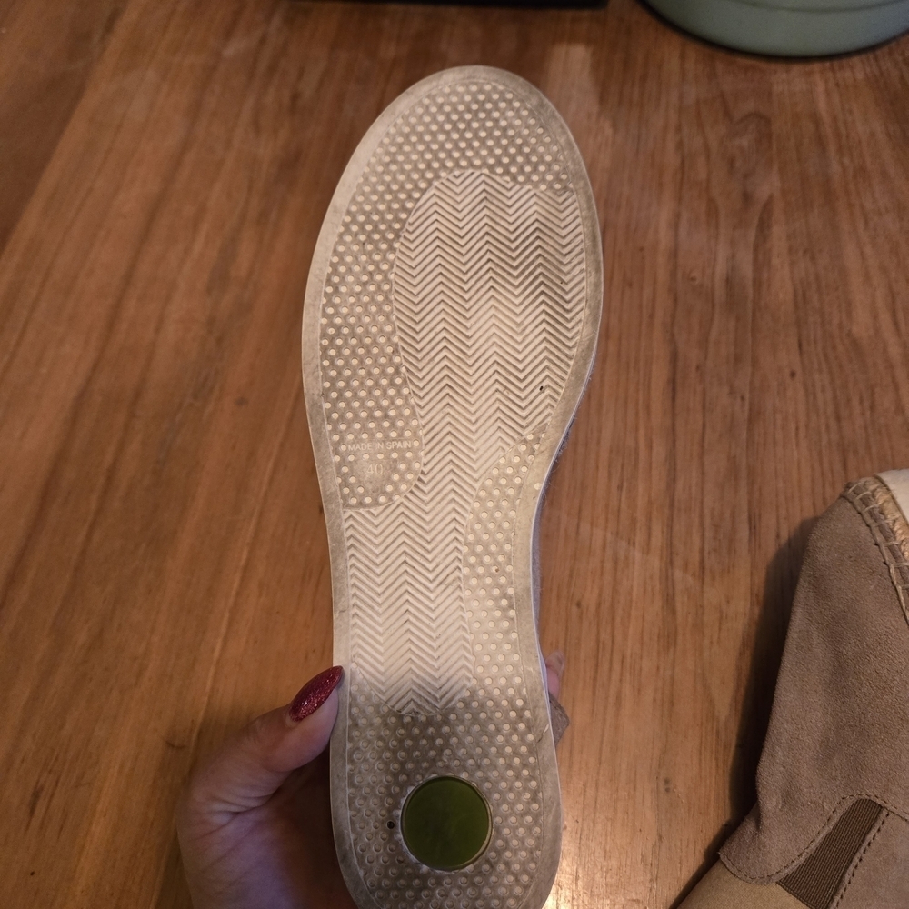 Andre Assous Women's Suede Espadrilles - Tan Size 40 - Picture 5 of 9
